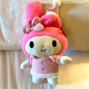 My Melody with Santa Hat NWT 12”